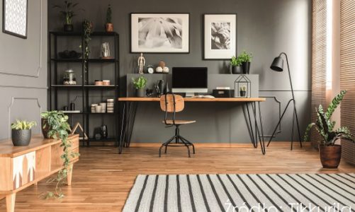 Kącik do pracy, który robi wrażenie